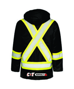 Alternative view of Winter Traffic Parka, 4″ Refl. Tape