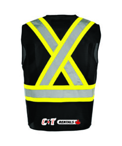 Alternative view of Traffic Vest with Zipper