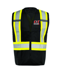 Traffic Vest with Zipper