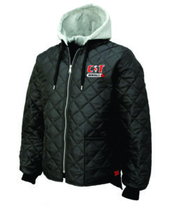 Quilted Hooded Freezer Jacket